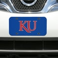 Kansas Jayhawks Official NCAA 6 inch x 12 inch Crystal Mirror License