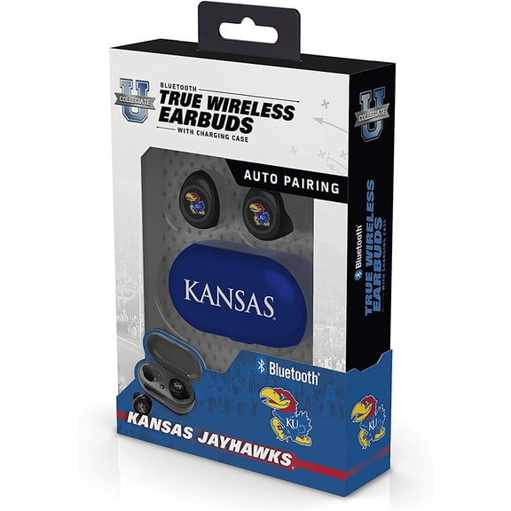 KANSAS JAYHAWKS True Wireless Earbuds (TWS2)