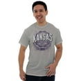 thumbnail image 1 of Kansas KS Student Campus Pride Seal Men's Graphic T Shirt Tees Brisco Brands S, 1 of 4