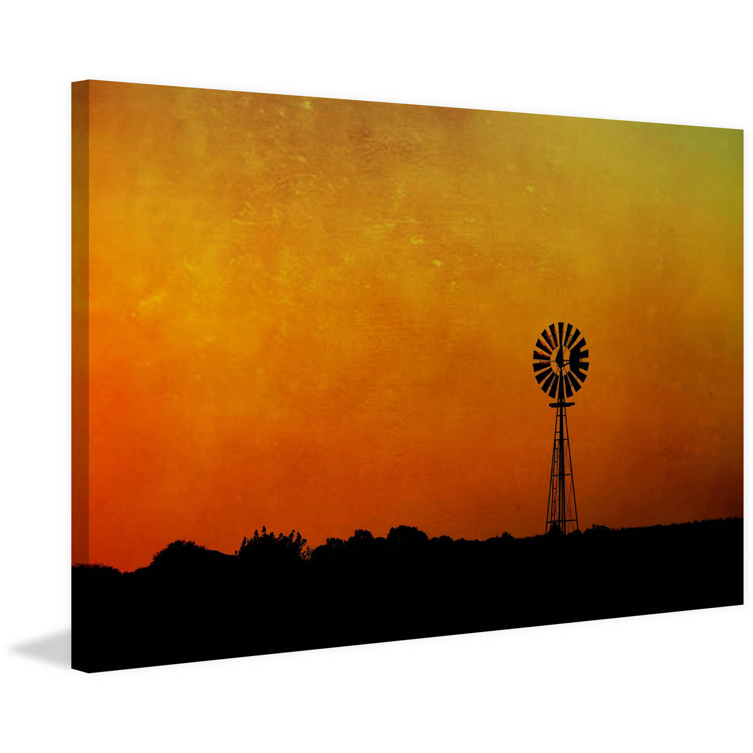 "Kansas" Painting Print on Wrapped Canvas