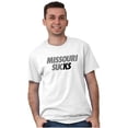 thumbnail image 1 of Kansas Rivalry Funny Missouri Sucks Men's Graphic T Shirt Tees Brisco Brands S, 1 of 4