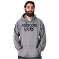 thumbnail image 1 of Kansas Rivalry Funny Missouri Sucks Unisex Plus Fleece Graphic Hoodie Brisco Brands 2X, 1 of 5