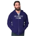 thumbnail image 1 of Kansas Rivalry Funny Missouri Sucks Zip Up Hoodie Men's Women's Brisco Brands M, 1 of 6