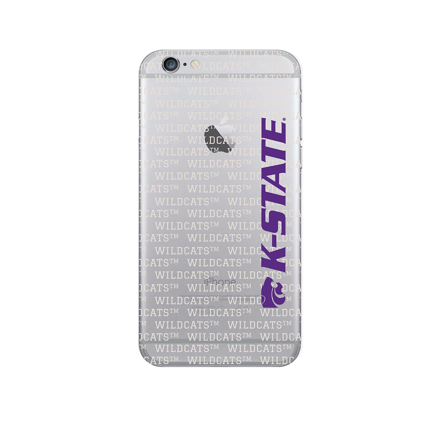Kansas State University V2 Clear Phone Case, Spirit V1 - iPhone 6/6s/7/8 Plus