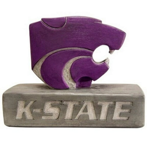 Kansas State Wildcats 12.5" Powercat Stone Mascot Collegiate Legacy Statue