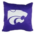 thumbnail image 1 of Kansas State Wildcats 16 inch Reversible Decorative Pillow, 1 of 4