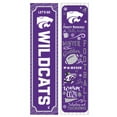 thumbnail image 1 of Kansas State Wildcats 47" Double Sided Winter Leaner Fan Sign, 1 of 1