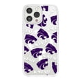 thumbnail image 1 of Kansas State Wildcats HD Phone Case Compatible with MagSafe Apple iPhone 12 Pro Max (Scattered) by Affinity Bands, 1 of 4
