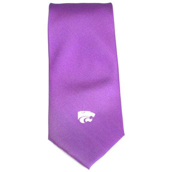 Kansas State Wildcats Solid Purple, Primary Necktie - Donegal Bay - Unisex - One Size