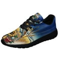 thumbnail image 1 of Kansas Stte Sunflower and Meadowlark Bird Winter ChriStas Shoes Sneakers Black Size 7, 1 of 7