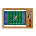 thumbnail image 1 of Kansas Team Sports Jayhawks Glass Top Cutting Board and Knife, 1 of 2