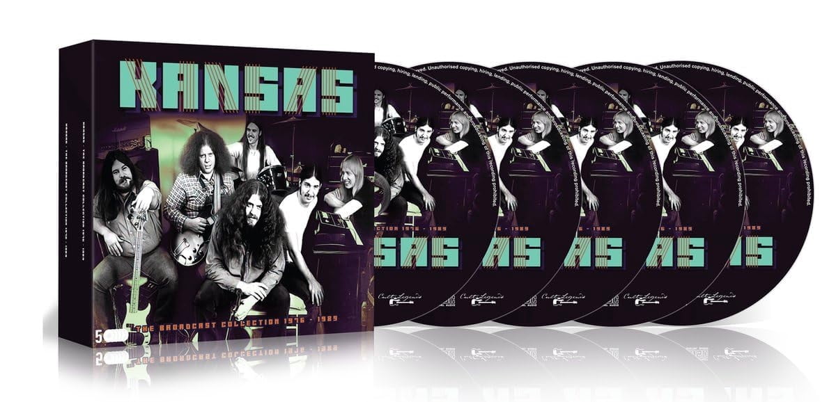 Kansas – The Broadcast Collection 1976–1989 [5 CD Box Set] [Audio CD ...