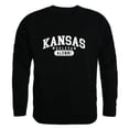 thumbnail image 1 of Kansas Wesleyan University Coyotes Alumni Fleece Pullover Crewneck Sweatshirt, Black - 2XL, 1 of 1