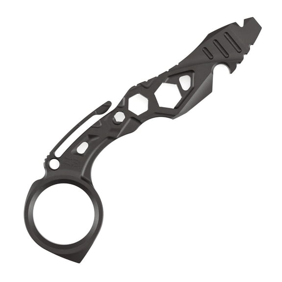 Kansept EDC Tool PryMate,Grey Anodized Titanium Multifucntional Tool Designed by Sebastian Irawan,G008A7