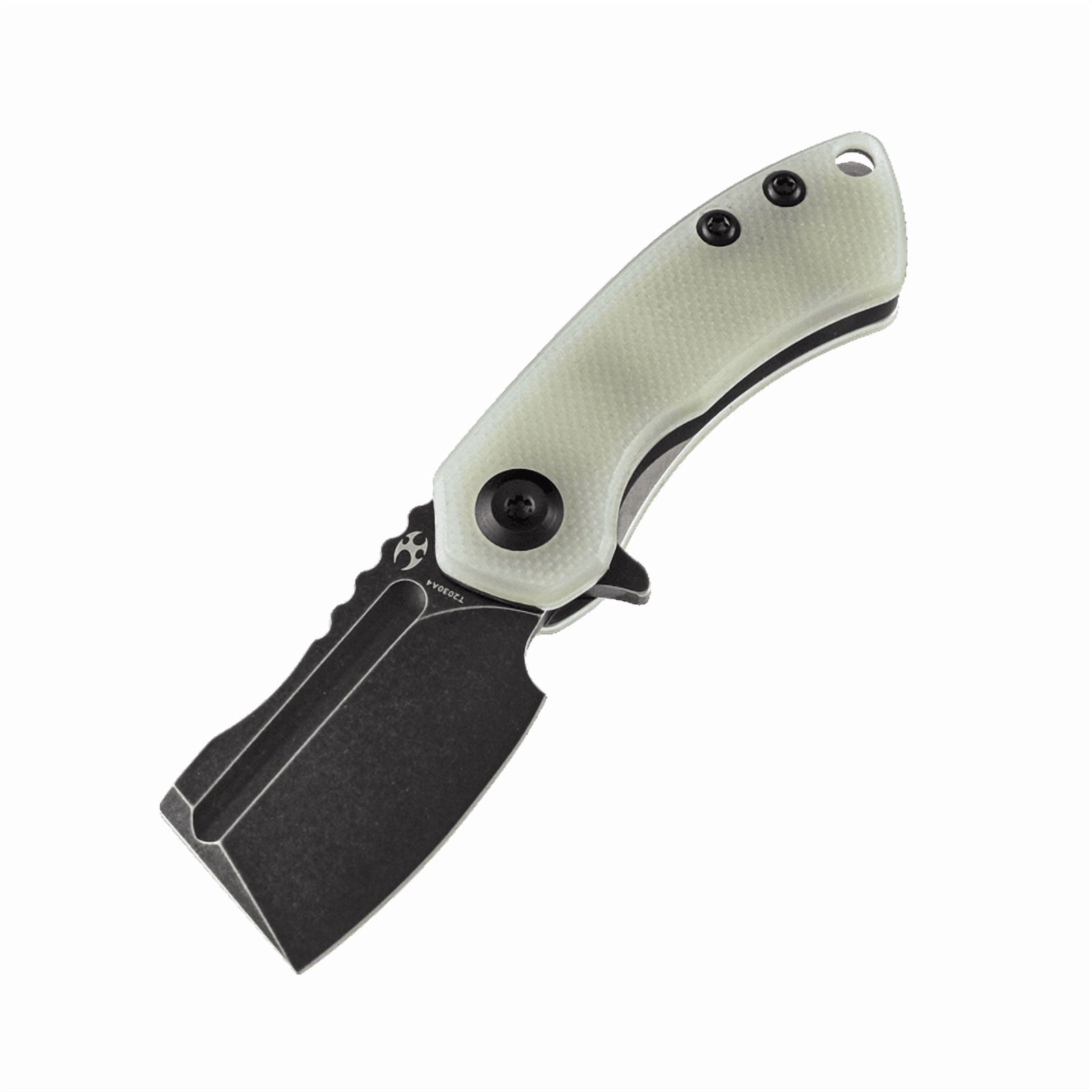 Kansept Mini Korvid Folding Pocket Knife 1.45'' 154CM Blade,Jade G10 Handle,T3030A4