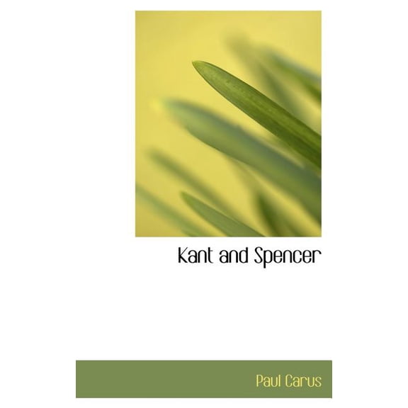 Kant and Spencer