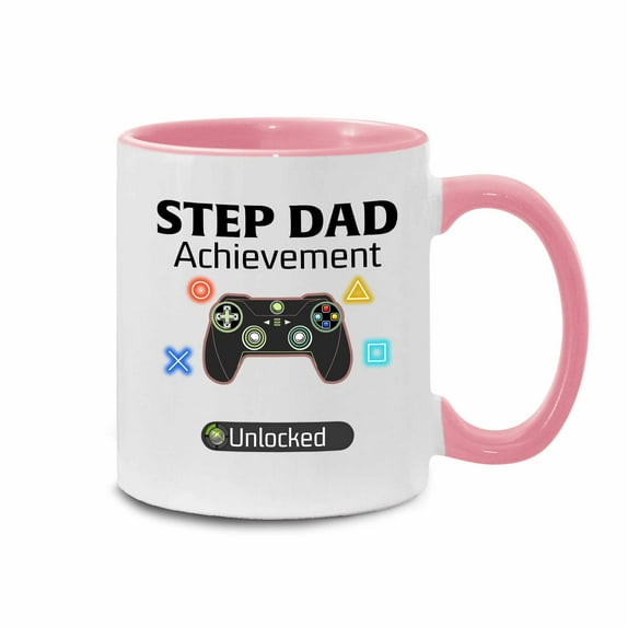 Kantaco Custom Cup, Step Dad Mug, Dad Mug,Gaming Mugs, Fathers Day Mug 11oz