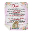 thumbnail image 1 of Kantaco Personalized Bestie Blanket, To My Bestie Blanket, Friend Blanket, Bestie Blanket, Best Friend Blanket, Custom Name Blanket, Best Friend Gifts, Friendship Gift, 1 of 8