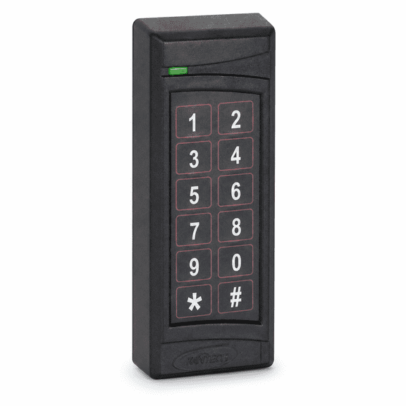 Kantech P225KPW26 ioProx 125 kHz Proximity Reader Keypad, 26-Bit Wiegand, Mullion Mount, 6.5 in Range, Black