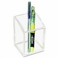 thumbnail image 1 of Kantek Clear Acrylic Pen Holder, 2.75-inch x 2.75-inch x 4-inch, 1 of 3