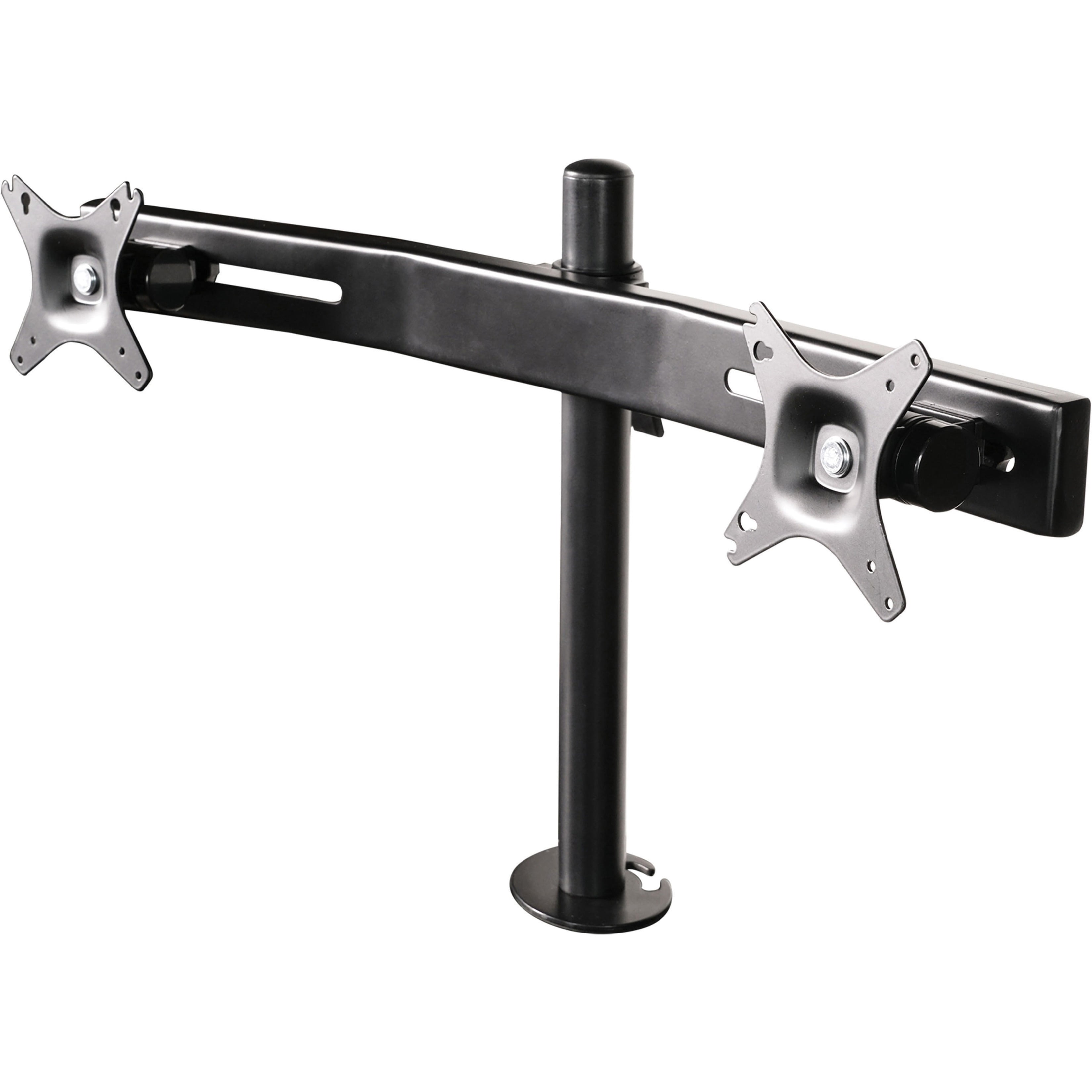 Kantek, KTKSTS802, Desk Workstation Dual Monitor Arm, 1 Each, Black