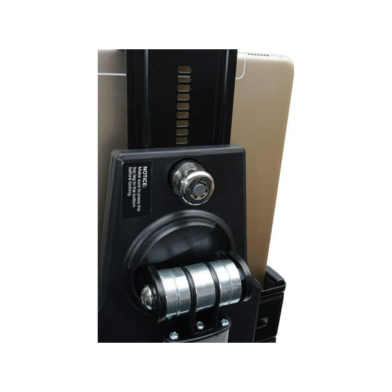 Kantek Floor Mounted Tablet Stand w/ Security Locking System 7.9-10.1" Tablets