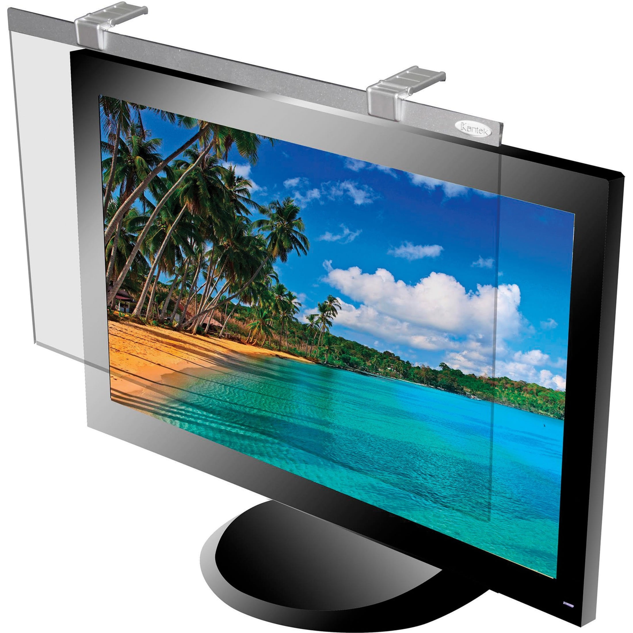 Kantek, KTKLCD24W, LCD Protective Filter, 1, Silver Sansujyuku sansujyuku.com