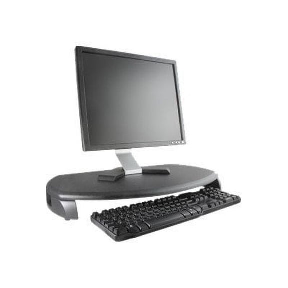 Kantek, KTKMS280B, CRT/LCD Stand with Keyboard Storage, 1 Each, Black