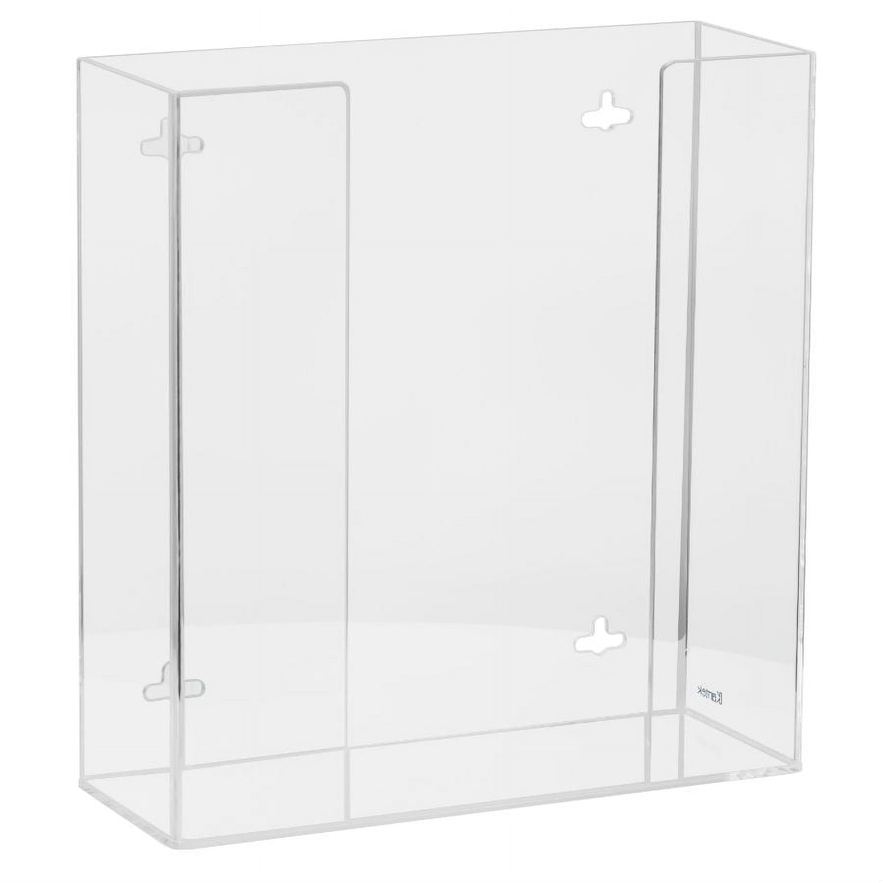 Kantek Acrylic Glove Box Holders - Acrylic - 1 Each - Clear Kantek Acrylic Glove Box Holders - Acrylic - 1 Each - Clear