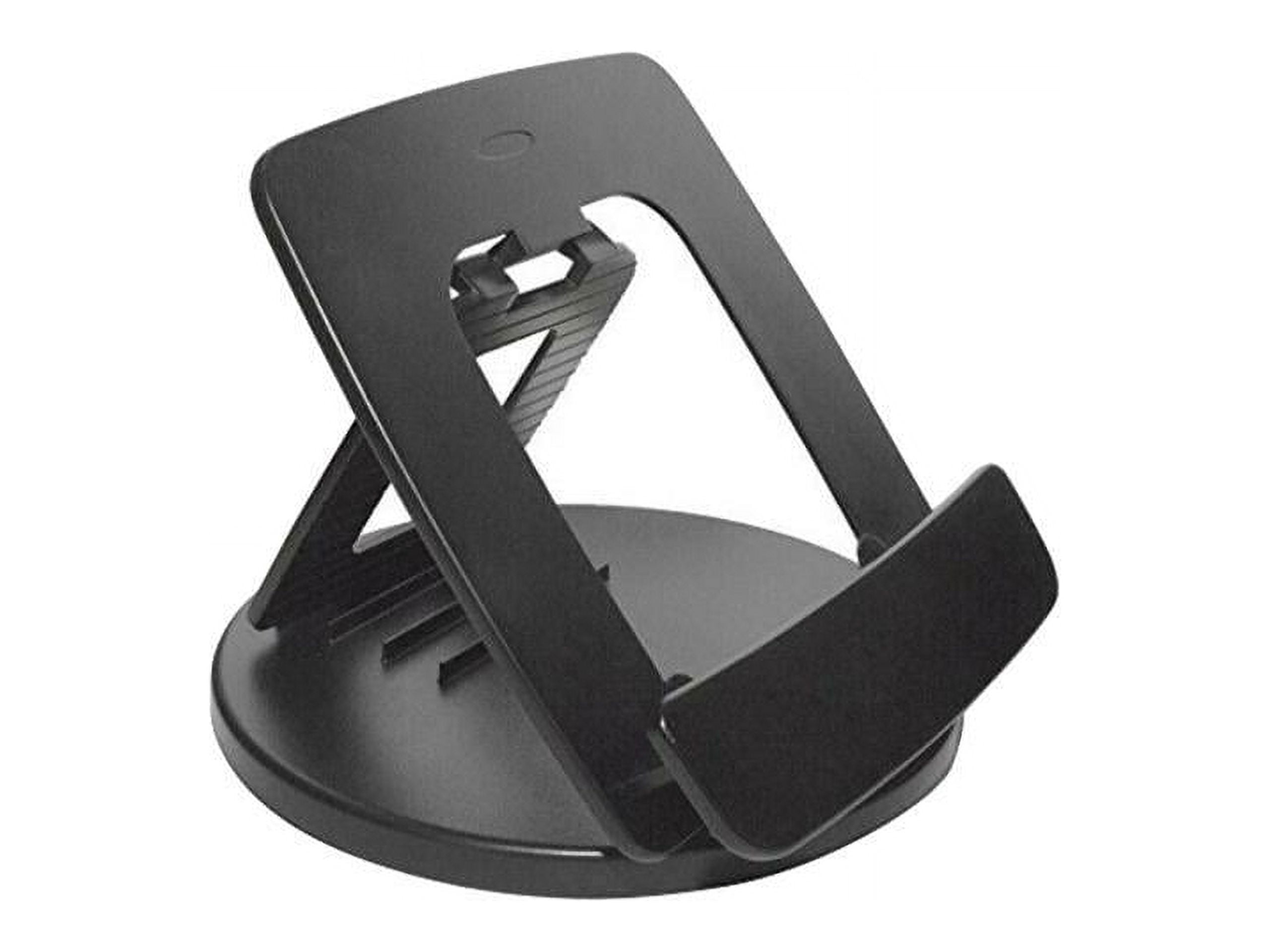 Kantek Rotating Foldable Desk Top Tablet Stand Black