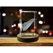 Kantele 3D Engraved Crystal 3D Engraved Crystal Keepsake/Gift/Decor/Collectible/Souvenir