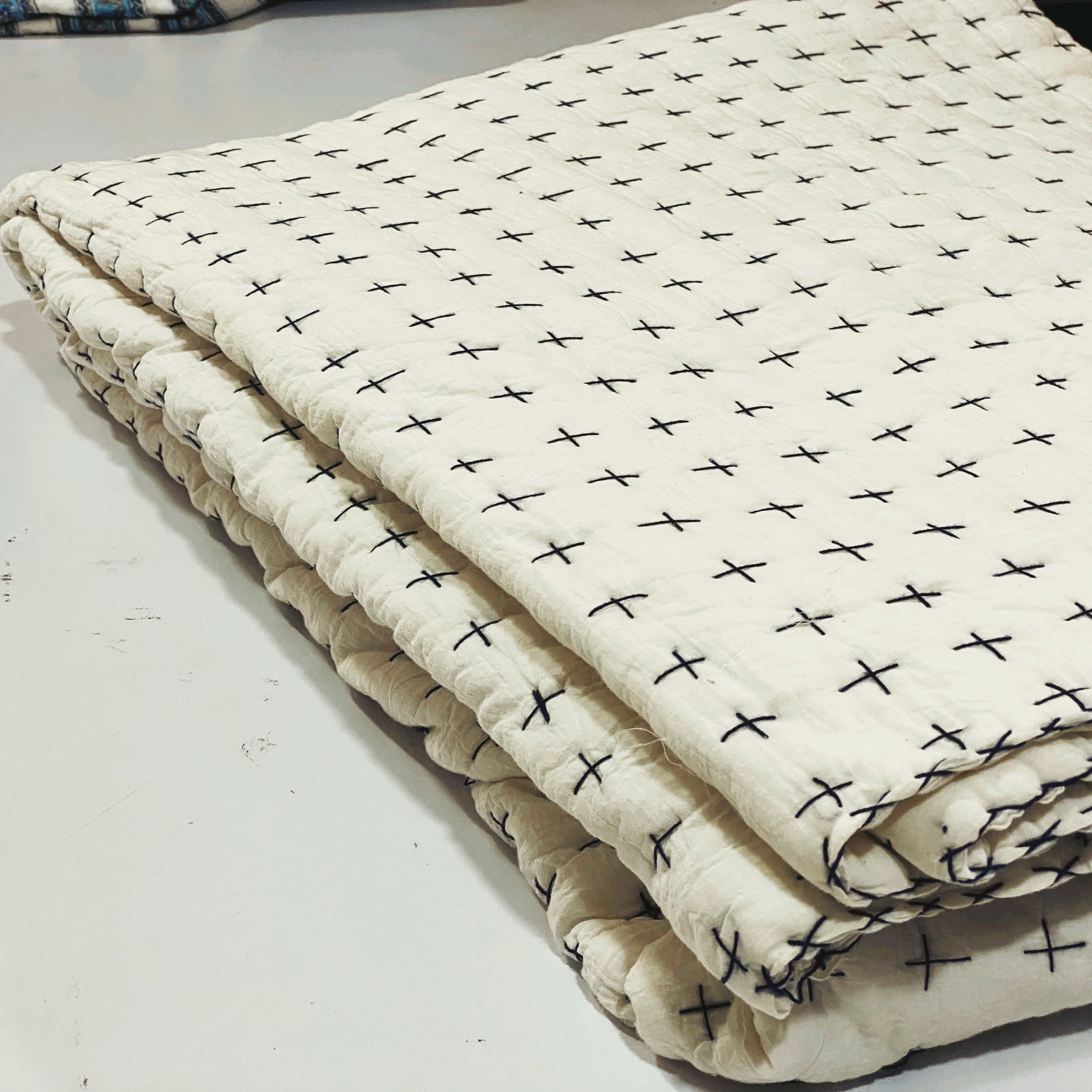 Kantha Originals Medium Weight Kantha Comforter Set with Plush