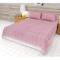 Kantha Quilt Handblock Print Indian Netural Colour floral print Quilt Hand Stitched Natural vegetable dye cotton