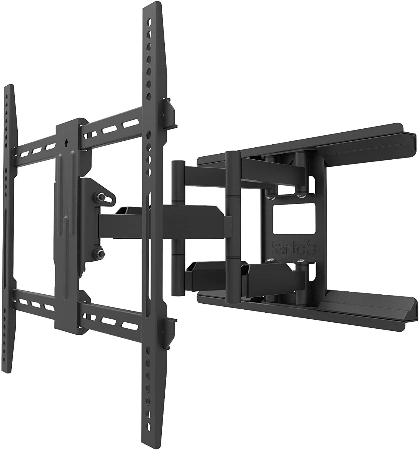 Kanto Full Motion TV Mount for Metal Studs, Black