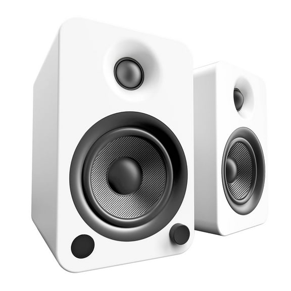 Kanto Living YU4 2-Way Powered Bookshelf Speakers (Pair, Pure)