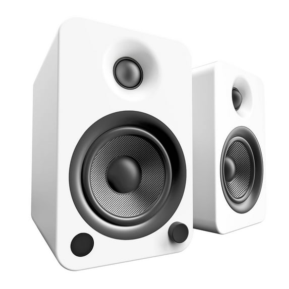 Kanto Living YU4 2-Way Powered Bookshelf Speakers (Pair, Pure)