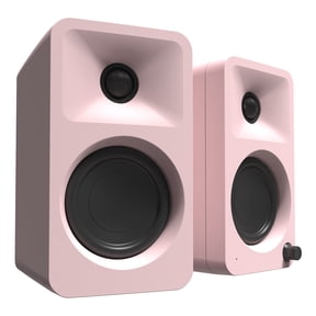 Kanto ORA Powered Reference Desktop Speakers with Bluetooth - Pair (Pink)
