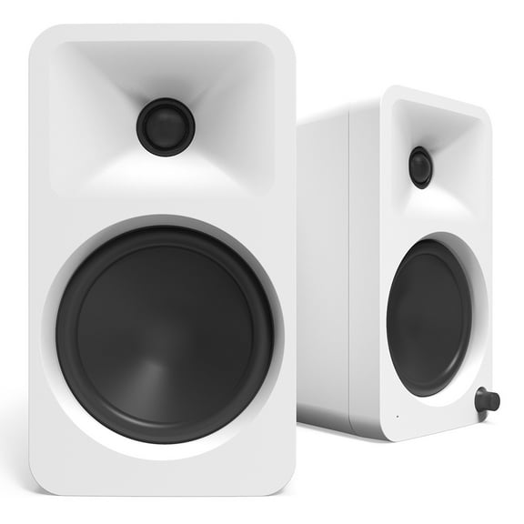 Kanto ORA4 Powered Bluetooth Desktop Speakers - Pair (Matte White)