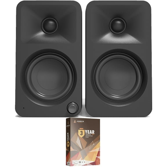 Kanto ORAMB Powered Reference Bluetooth Desktop Speakers with 3 Year Amber Protection Plan (2023)