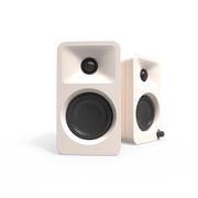 Kanto ORAMC 100W Powered Reference Desktop Computer Speakers with Bluetooth 5.0 and USB-C Input | Bi-Amplified | 100 Hz Automatic Crossover | Reference Quality Sound | Pair | Cream