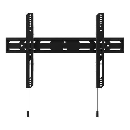 Kanto - Fixed TV Wall Mount for Most 32" - 90" TVs - Black