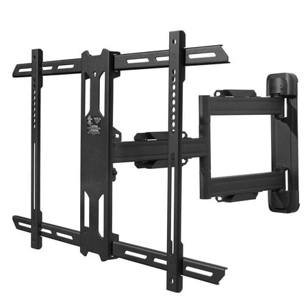 Kanto - Full-Motion TV Wall Mount for Most 37" - 60" Flat-Panel TVs - Extends 22" - Black