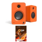 Kanto REN MO Bluetooth Powered Bookshelf Speakers - Matte Orange Pair with 4 Year Amber Protection Plan 2024