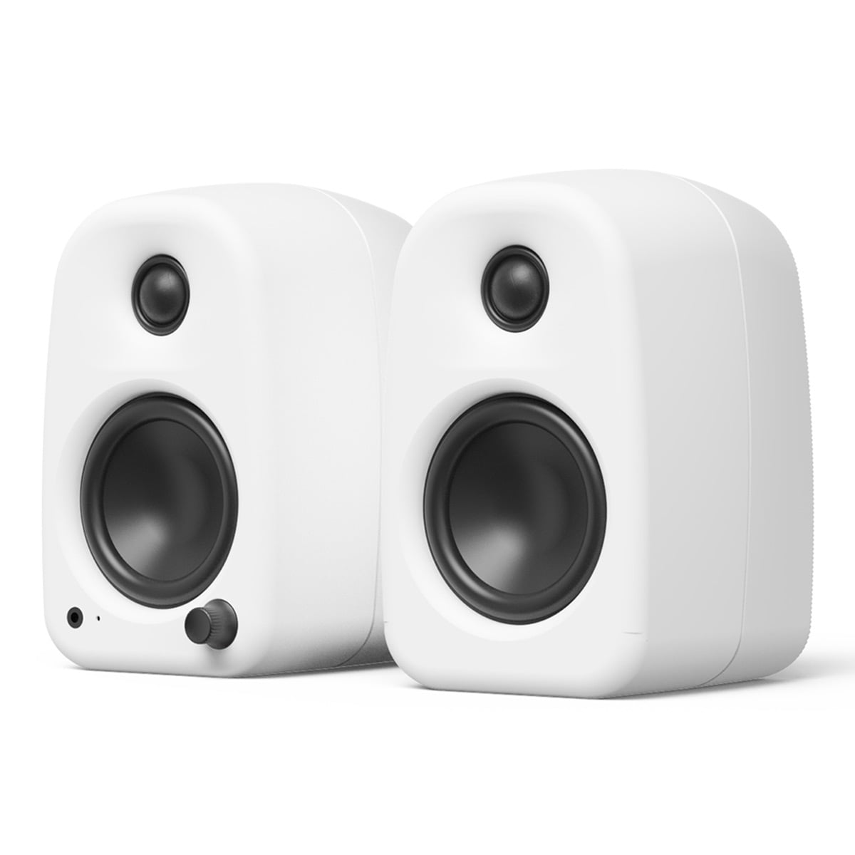 Kanto UKI Bluetooth Desktop Speakers - Pair (Chalk)