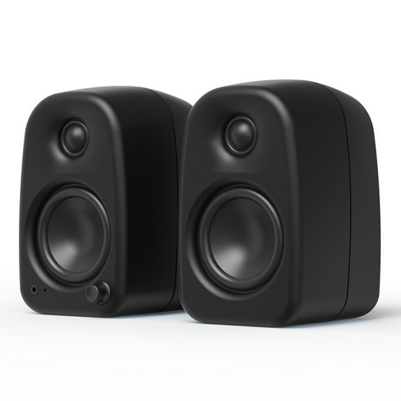 Kanto UKI Bluetooth Desktop Speakers - Pair (Onyx)