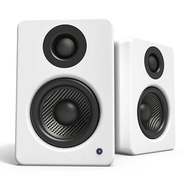 Kanto YU2 Powered Desktop Speakers - Pair (Matte White) - Walmart.com