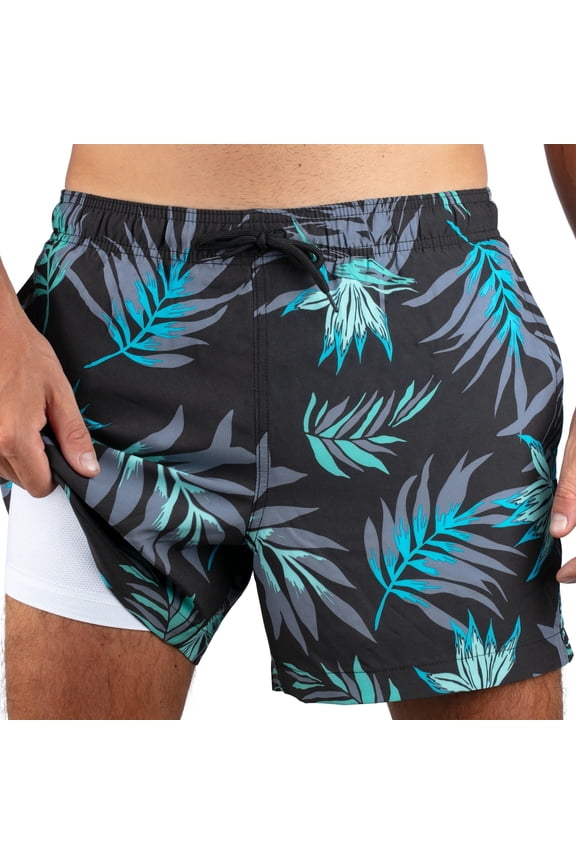 5 Adventure Mens Swim Trunks UPF 50+ Quick-Dry Bathing Suit (2X)