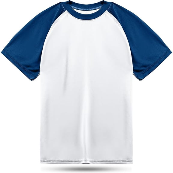 Kanu Surf Boys' Short Sleeve UPF 50+ Rashguard Swim Shirt
