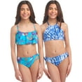 thumbnail image 1 of Kanu Surf Girls' Bathing Suit - 4 Piece UPF 50+ Quick Dry Bikini Swimsuit (5-16), 1 of 7