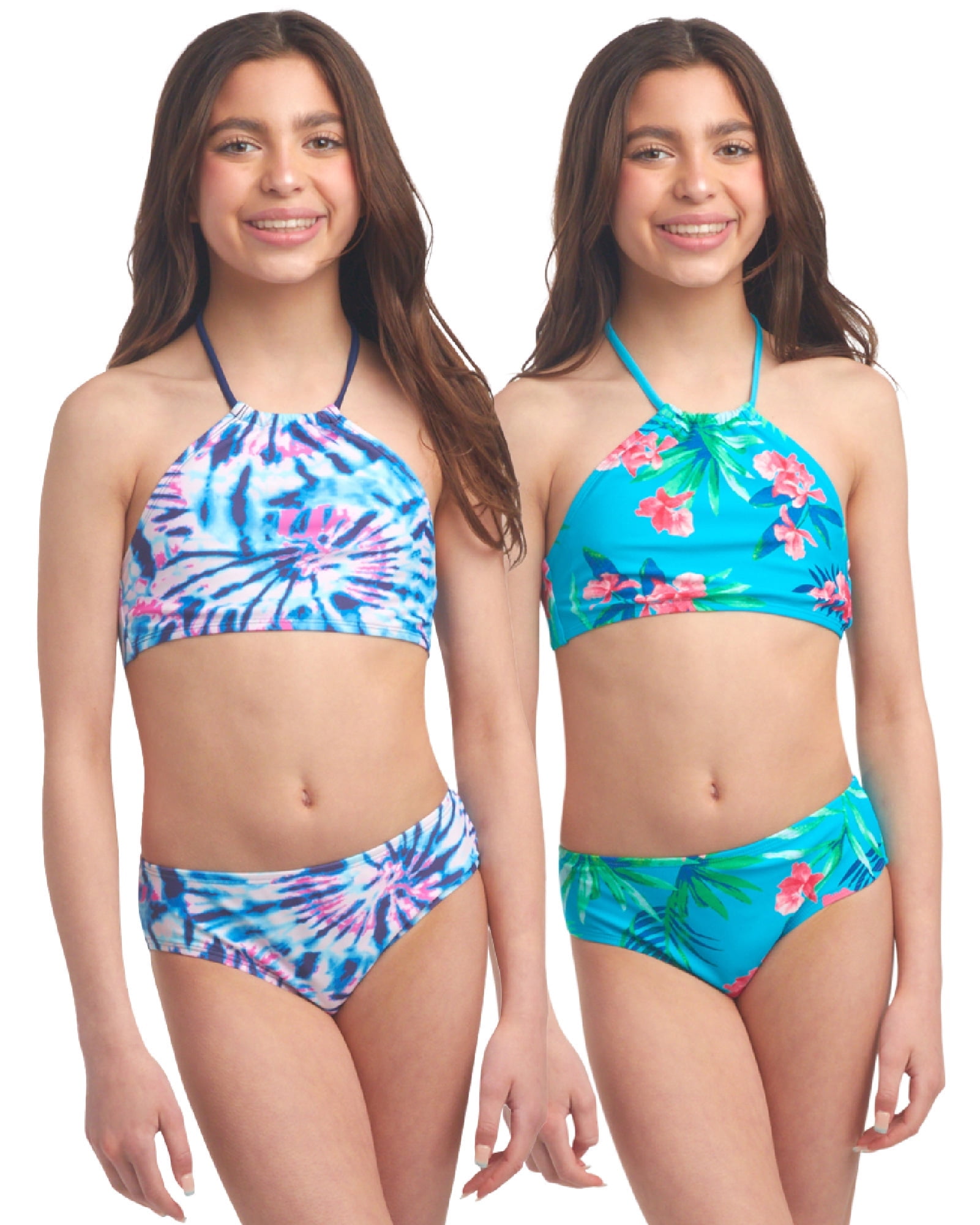 Kanu Surf Girls' Kelly Beach Sport Fringe 2-Piece Bikini Swimsuit